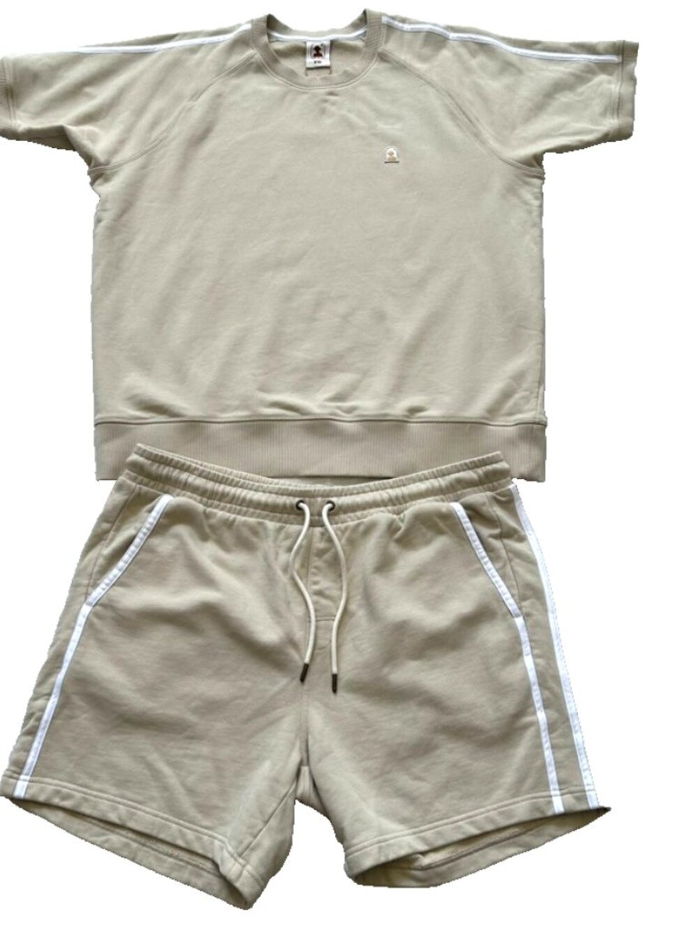 Dandy Del Mar Marseille French Terry Raglan Pullover & Shorts 2XL Ginger SET